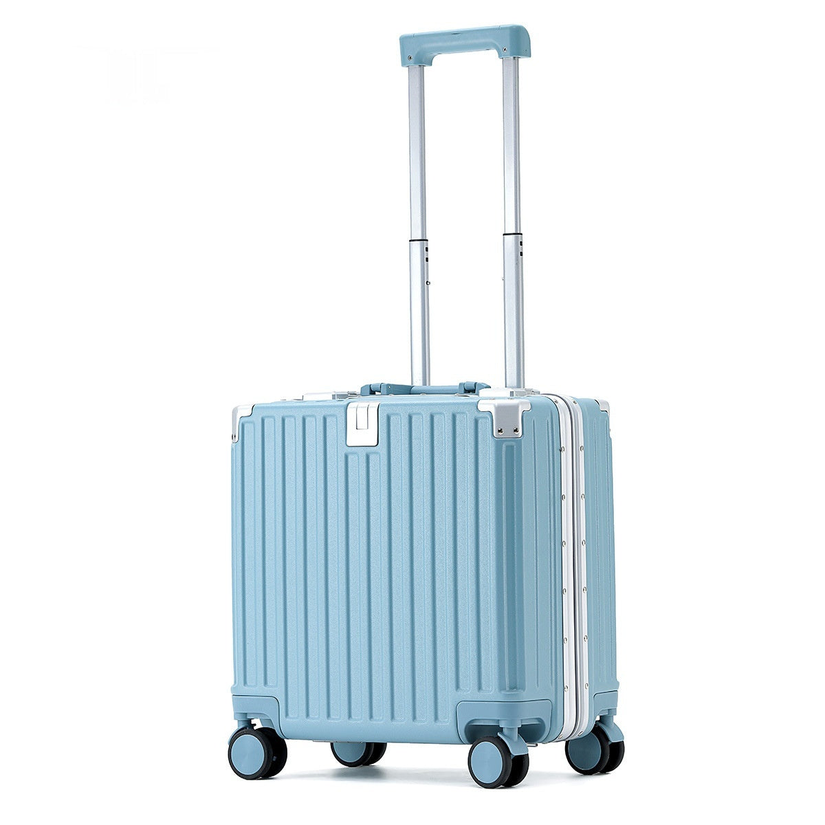Multi-functional Aluminum Frame 18-inch Trolley Case Small