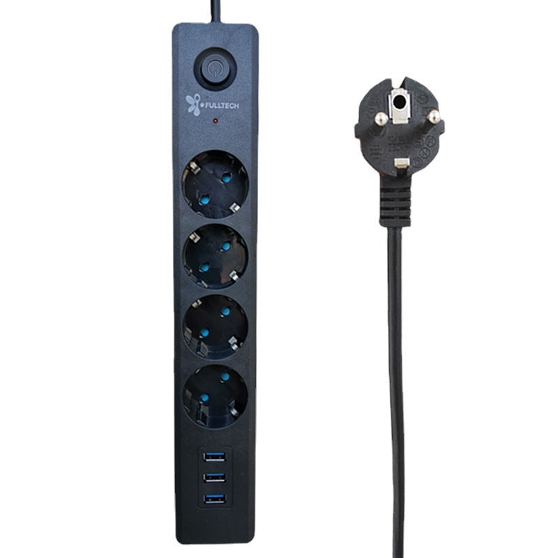 New European Plug Multi-function USB European Style Socket
