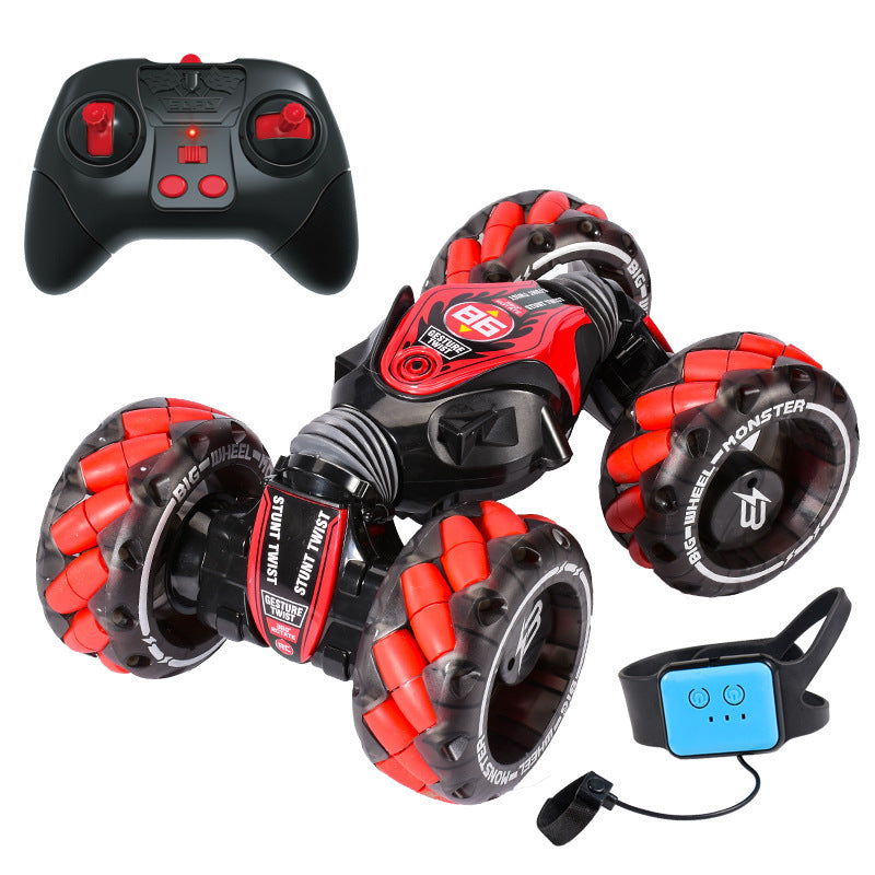 Gesture Remote Control Big Wheel Change Car Drift With Music Light Boy Electric