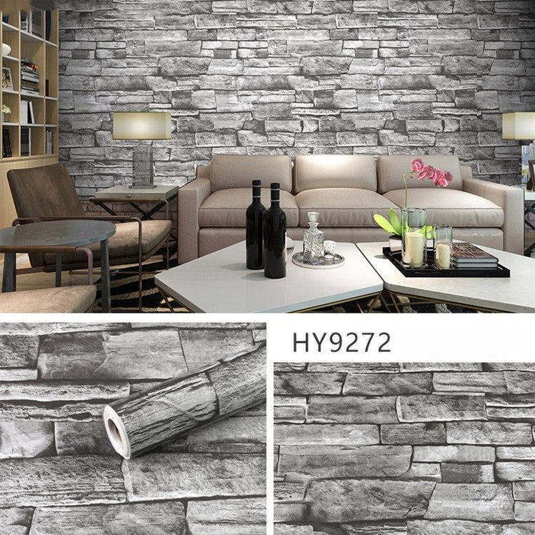 Self-pasted Refurbished Wallpaper Waterproof Three-dimensional Printing